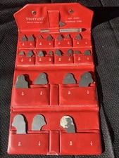 Starrett S167C Radius Gage Set “SEE MISSING PIECES” Gently Used S167C Stainless