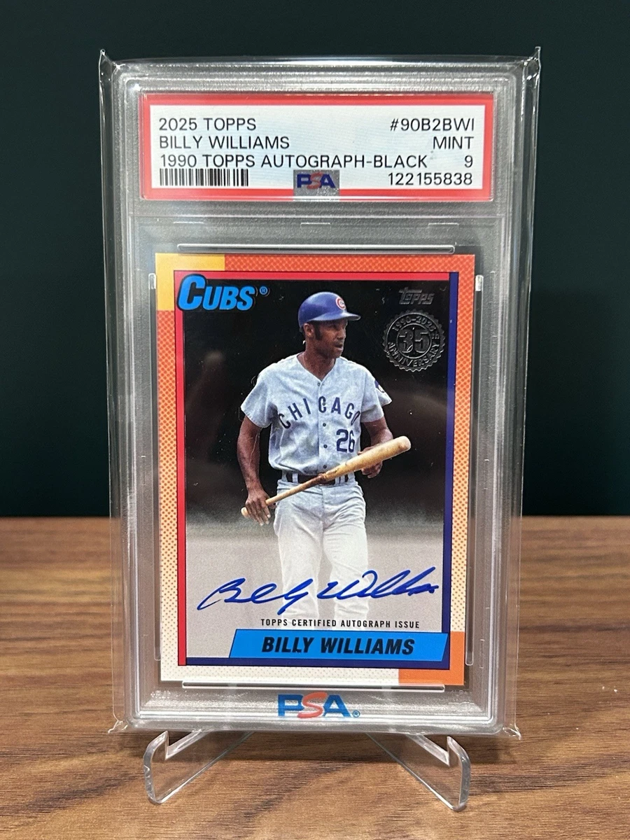 Billy Williams Baseball Serial Numbered Sports Trading Cards