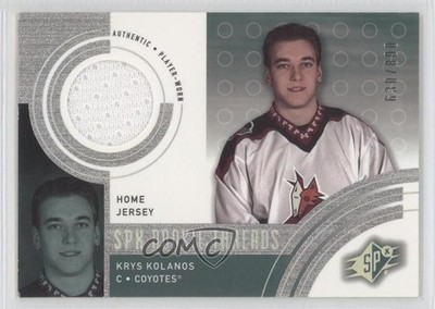 2001 SPx Threads 630/800 Krys Kolanos Krystofer (Home Jersey) #151 Rookie RC 0m0