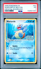 PSA 1 2006 Pokemon Crystal Guardians Wartortle Reverse Holo Foil 42/100 STAMPED on eBay