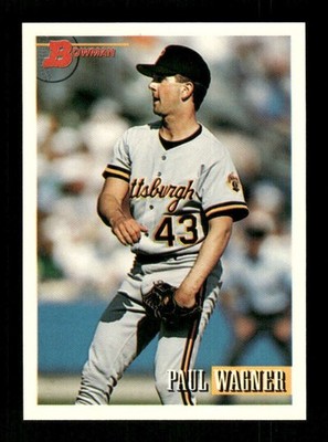 1993 Bowman #458 Paul Wagner EX Excellent Pirates BXCP22
