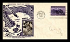 US COVER WWII PHILIPPINES FDC SCOTT 925 GENERAL MACARTHUR CROSBY PHOTO CACHET
