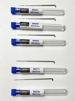 Morezmore M00373 5pc Needle Felting Needles Kit Set Star and Spiral Needles