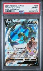 Rayquaza V (Alternate Full Art) 194/203 Evolving Skies