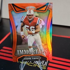 🔥🔥Panini 2025 Immortals Andre Tippett #IM-ATT Mirror Orange /149 Patriots🔥🔥