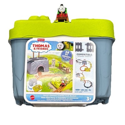 Thomas & Friends Toy Train Set, Percy s Connect & Build Track Bucket NEW 3+