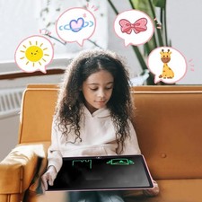 Kid-Friendly Single Color LCD Writing Tablet - Drawing Learning Pad-Pink