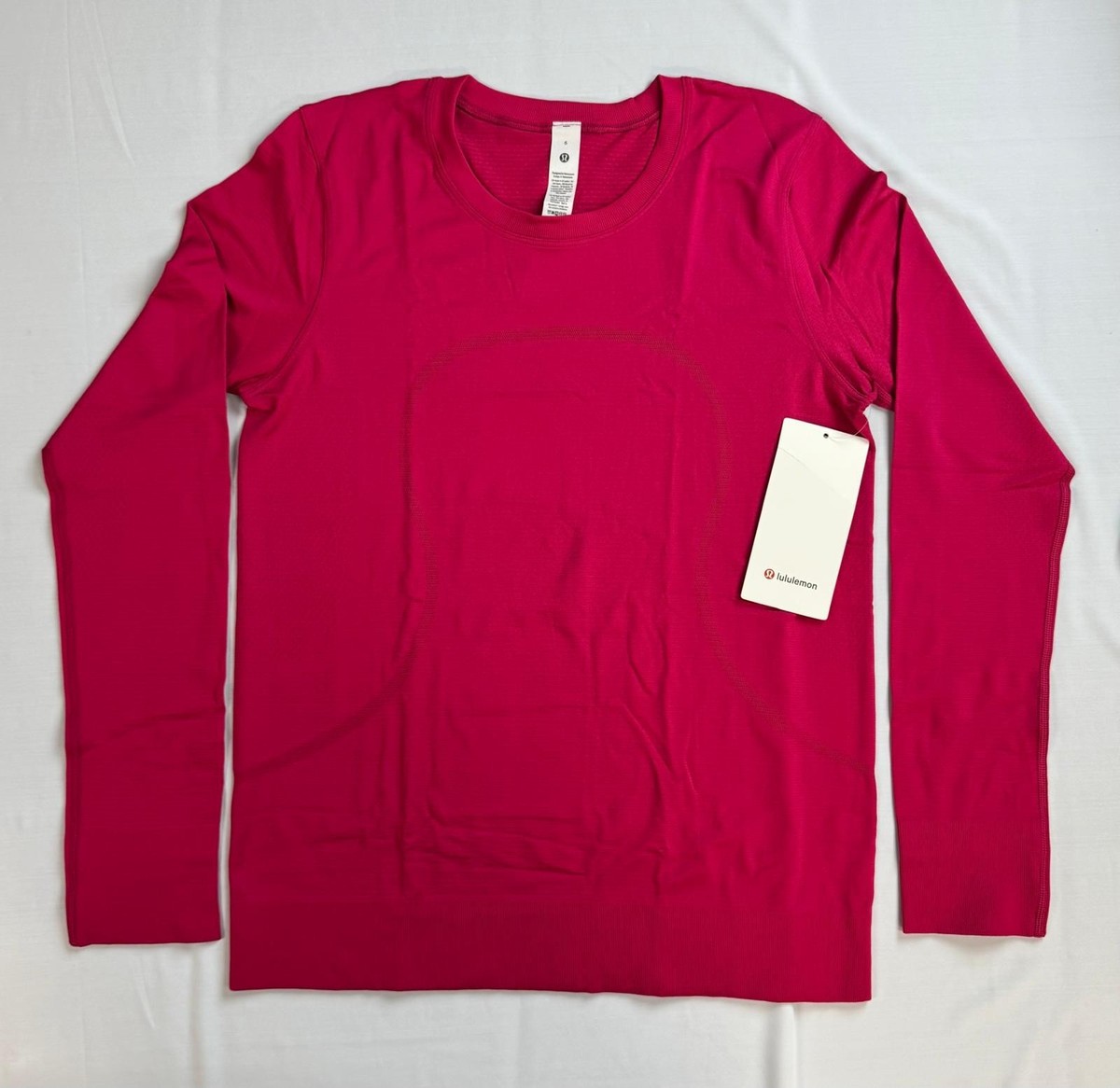 Tシャツ(長袖/七分) lululemon  swiftly size 6 Swiftly Tech Long-Sleeve Shirt 2.0 *Hip Length | Women's Long