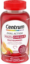 Multigummies Multi+ Omega 3 Dual Action, Adult Multivitamin, Multivitamin/Multim