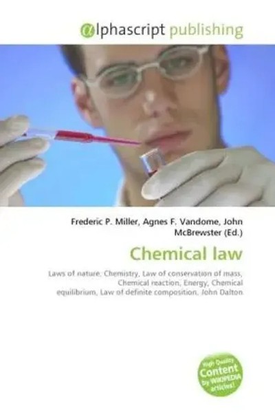 Frederic P. Miller (U. A.) | Chemical Law | Taschenbuch | Englisch (2026)-image