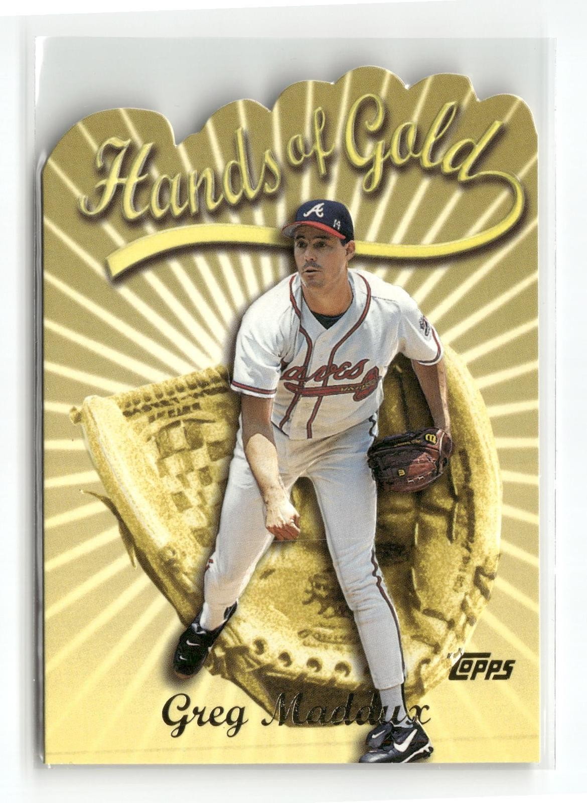 2000 Topps #HG7 Greg Maddux Limited Hands of Gold Atlanta Braves