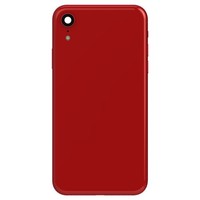 Clappio, Komplettes GehäUse FüR Iphone Xr, MittelgehäUse + Batteriedeckel, Rot