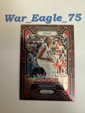 2024 Panini Prizm Monopoly WNBA Tina Charles Red Classic Icons #71🏟️