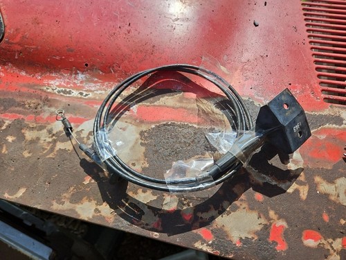 1970-74 Mopar E-Body Hood Release Cable Assembly Good USED condition - Picture 3 of 3