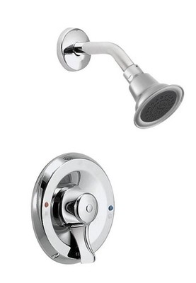 Moen 8375EP15 M-DURA Commercial Shower Faucet Set w/ VALVE Chrome 1.5 GPM  *READ