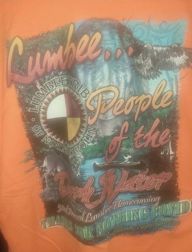 Lumbee Tribe 2 Shirts XXL New