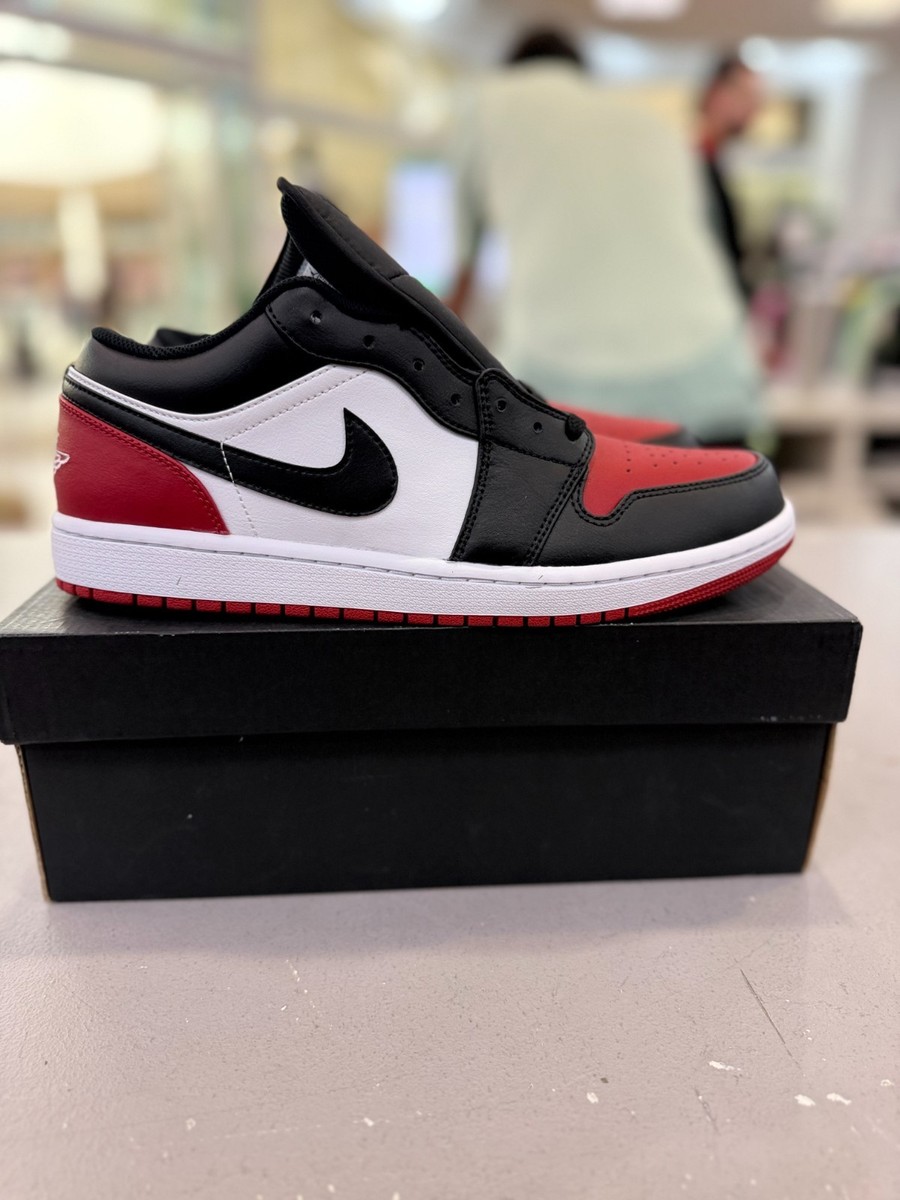 シューズ(男性用) Nike Air Jordan 1 Low \"Bred Toe\" NIKE AIR JORDAN 1 LOW 
