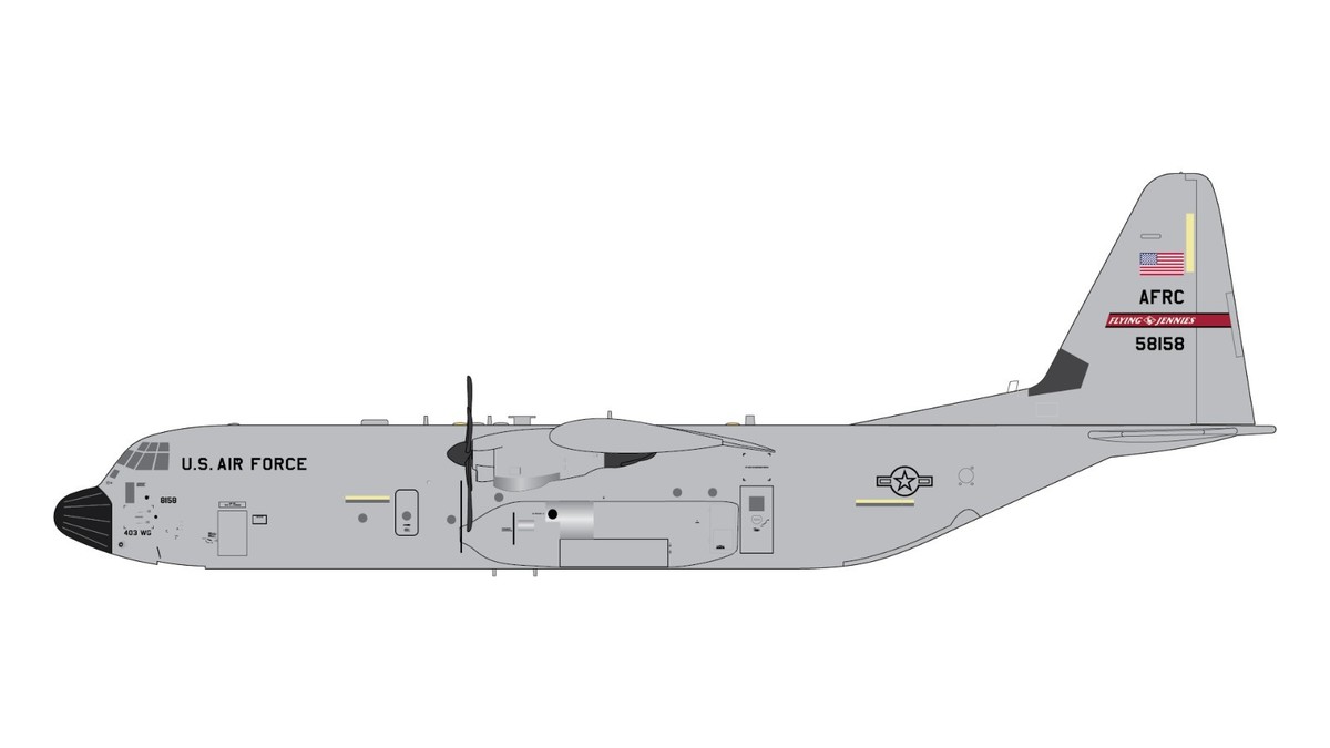 U.S. Air Force / Lockheed C-130J Hercules / 05-8158 / G2AFO1473