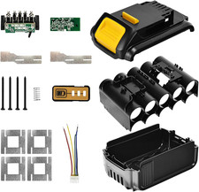 Battery Replacement Plastic Case for Dewalt 20V DCB201 DCB203 DCB204 DCB200