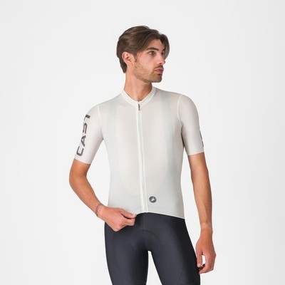 CASTELLI ENTRATA APEX MEN CYCLING JERSEY WHITE - SUMMER ROAD BIKE SHIRT TOP