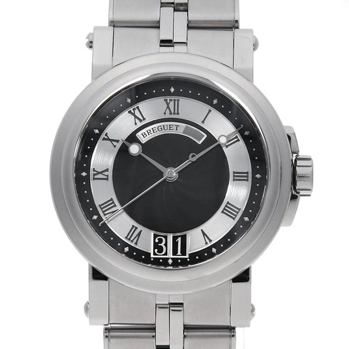 Breguet Marine II large date 5817ST/92/SV0 second hand mens