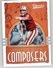 2018 Panini Classics Composers Steve Young #15 SF