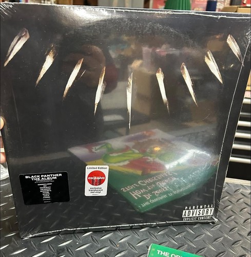 Kendrick Lamar Black Panther Soundtrack Limited Ed. Translucent Red Vinyl 2 LP