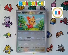 Carte pokemon Ponchiot Lillipup WHT 74/86 REVERSE POKEBALL FR