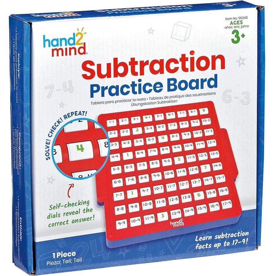 Learning Resources Subtraction Skills Practice Board (lrn-96248) (lrn96248)