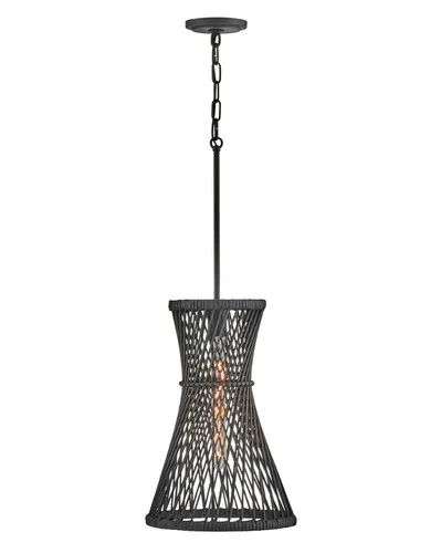 Hinkley Lighting 41267 Twyla 12"W Pendant - Black - Picture 3 of 3