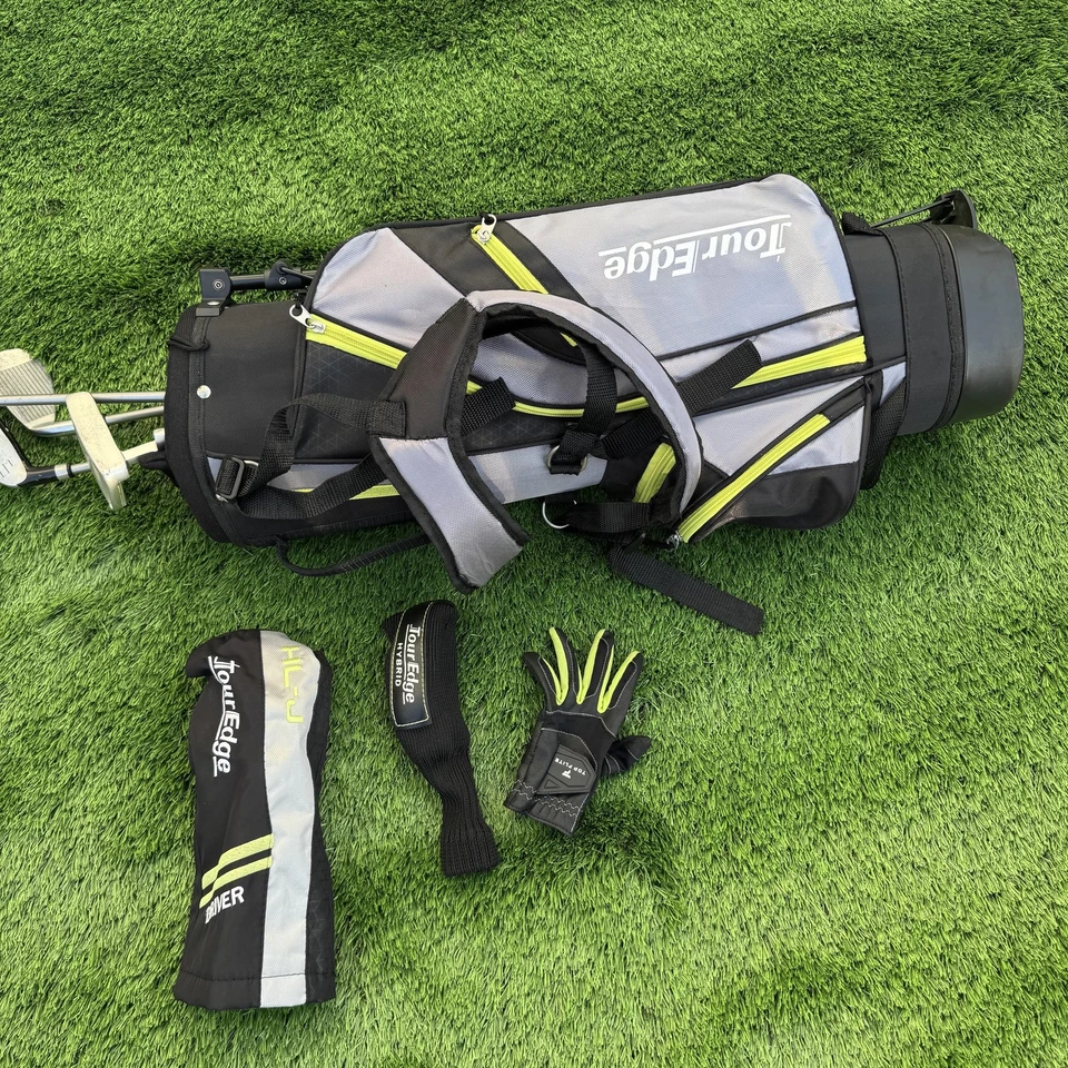 Tour Edge Hot Launch HL-J Junior Kids Golf Club Set Y-Flex Stand Bag - Image 2 of 4