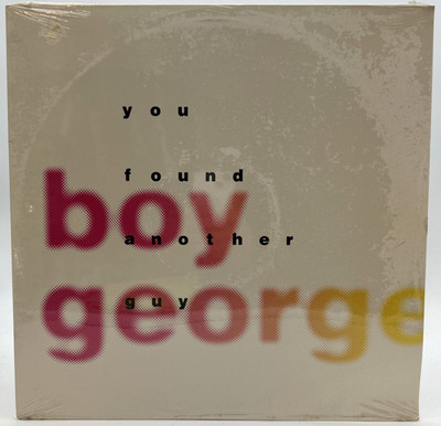 New / Sealed BOY GEORGE ''You Found Another Guy'' 1989 12'' Single  Virgin 0-96545