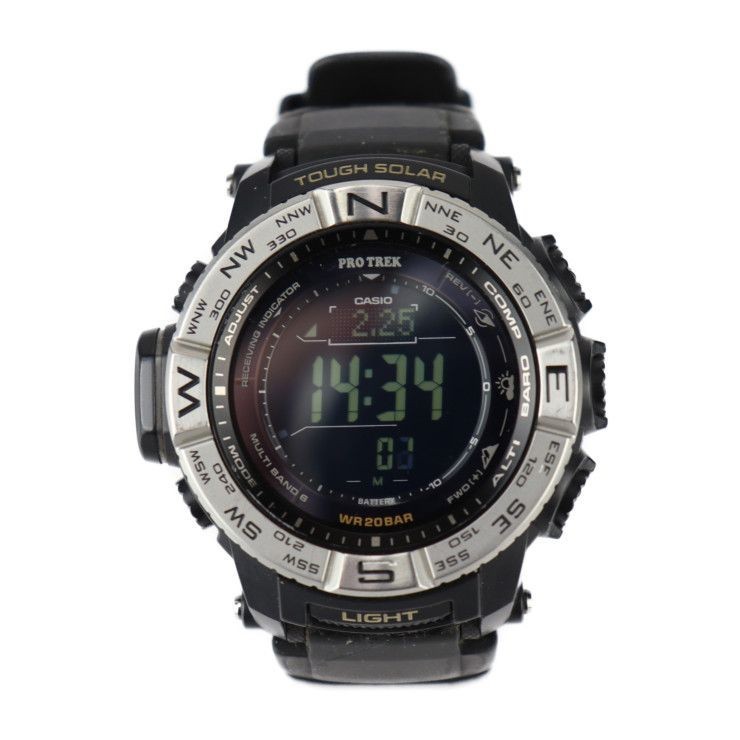 Casio Pro Trek PRW-3510-1JF Triple Sensor Ver.3 Multiband 6 Solar Mens Watch