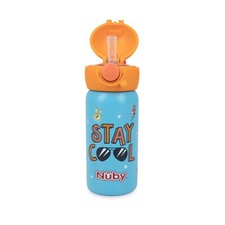 Thirsty Kids No Spill FlipIt Active Stainless Steel Travel Cup or Water Bottl...