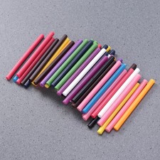 60 Pc Craft Glue Sticks Colored Hot Glue Sticks Hot Glitter Glue DIY Glue Sticks 0.23 per stick