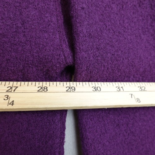 Eileen Fisher Strickjacke Jacke gekochte Wolle Kimono Pullover in Rot Größe 3X Lila - Bild 5 von 9