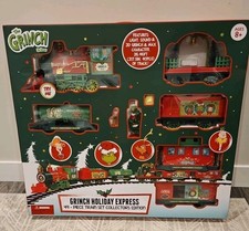 2025 The Grinch Dr. Seuss Holiday Express 49-Piece Train Set Collectors Edition