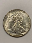 1941-D Walking liberty Half .50. Nice AU.