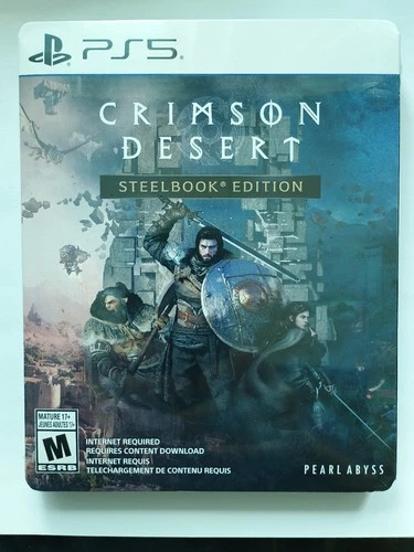 Crimson Desert Steelbook Edition (Sony PlayStation 5) - New Factory Sealed