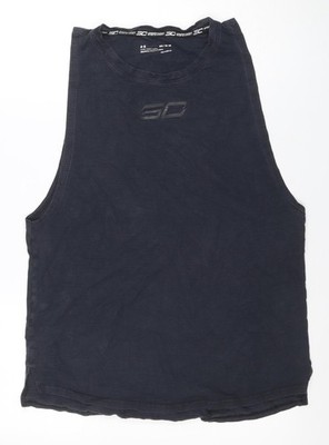 Under Armour Herren T-Shirt schwarz ärmellos Stephen Curry HeatGear Athletic M