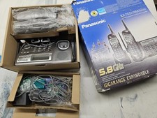 Panasonic Kx-tg5110m Handset Phones W/ Answering Machine