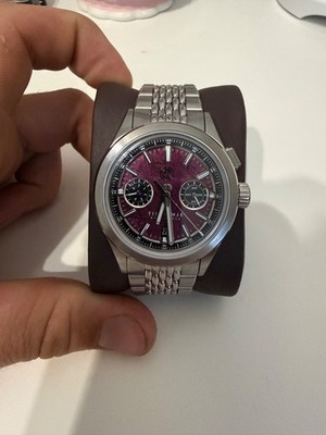 HENRY ARCHER TIDSLINJE automatic watch with meteorite dial