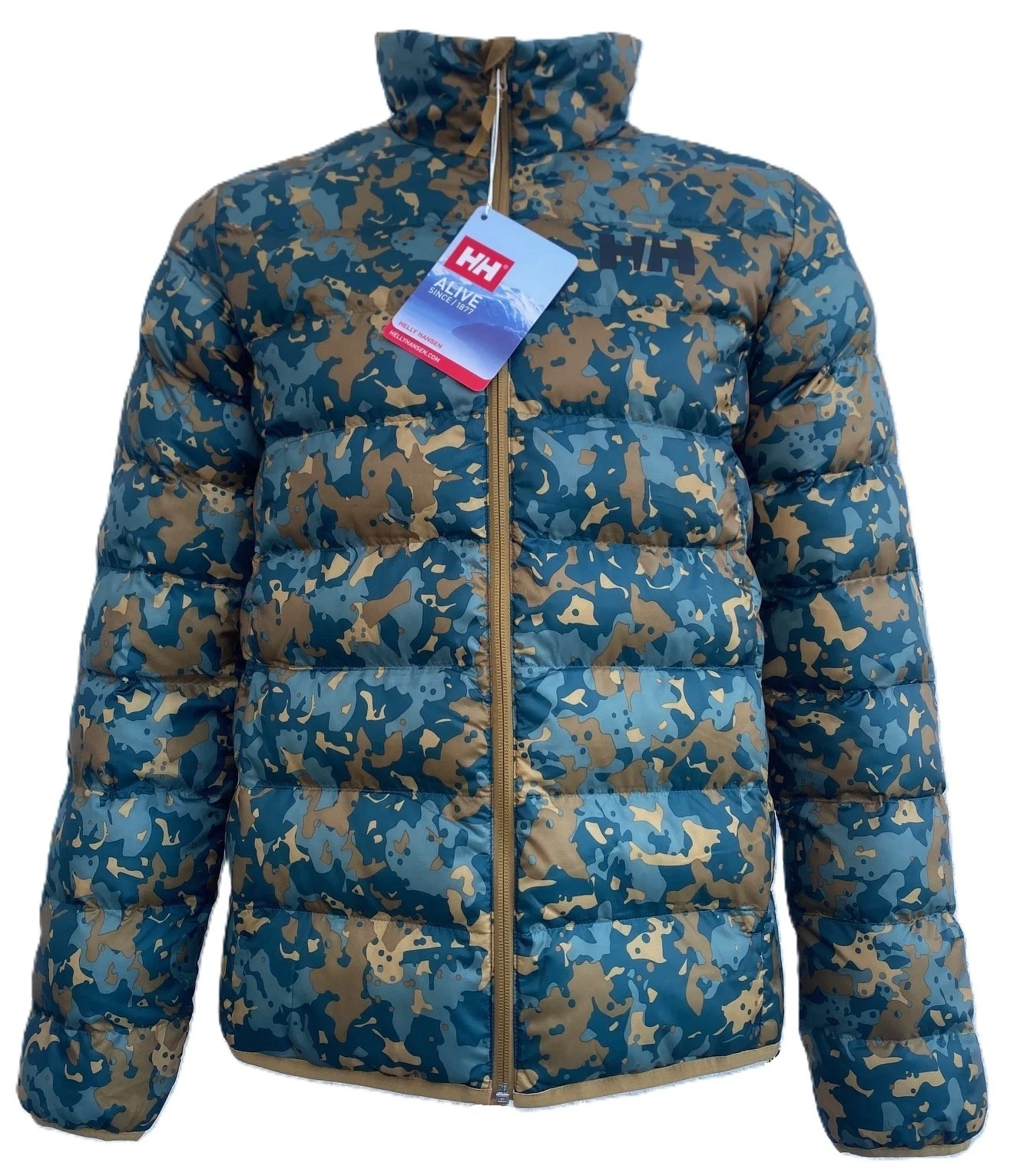 Helly Hansen Boy's Insulated Green Splash Marka Jacket $140, Size: 14