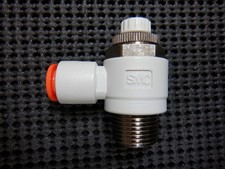 SMC AS3201F-03-09 Flow Control Valve w/Fitting 1/4 In Standard ASV82