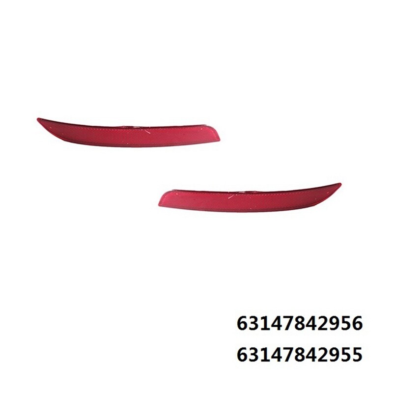 Rear Bumper Reflector 63147842955 63147842956 Left Right for 5 