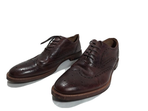 ALDO Mens Dress Shoes Brown Leather 