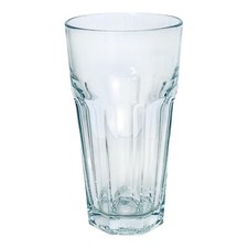 VTG Libbey DuraTuff GIBRALTAR CLEAR 15665 Heavy Pressed 20 OZ Glass Cooler MINT