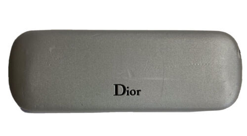Dior GLOSSY1 N5A02 White Sunglasses Silver Logo Used 15cm Frame | eBay