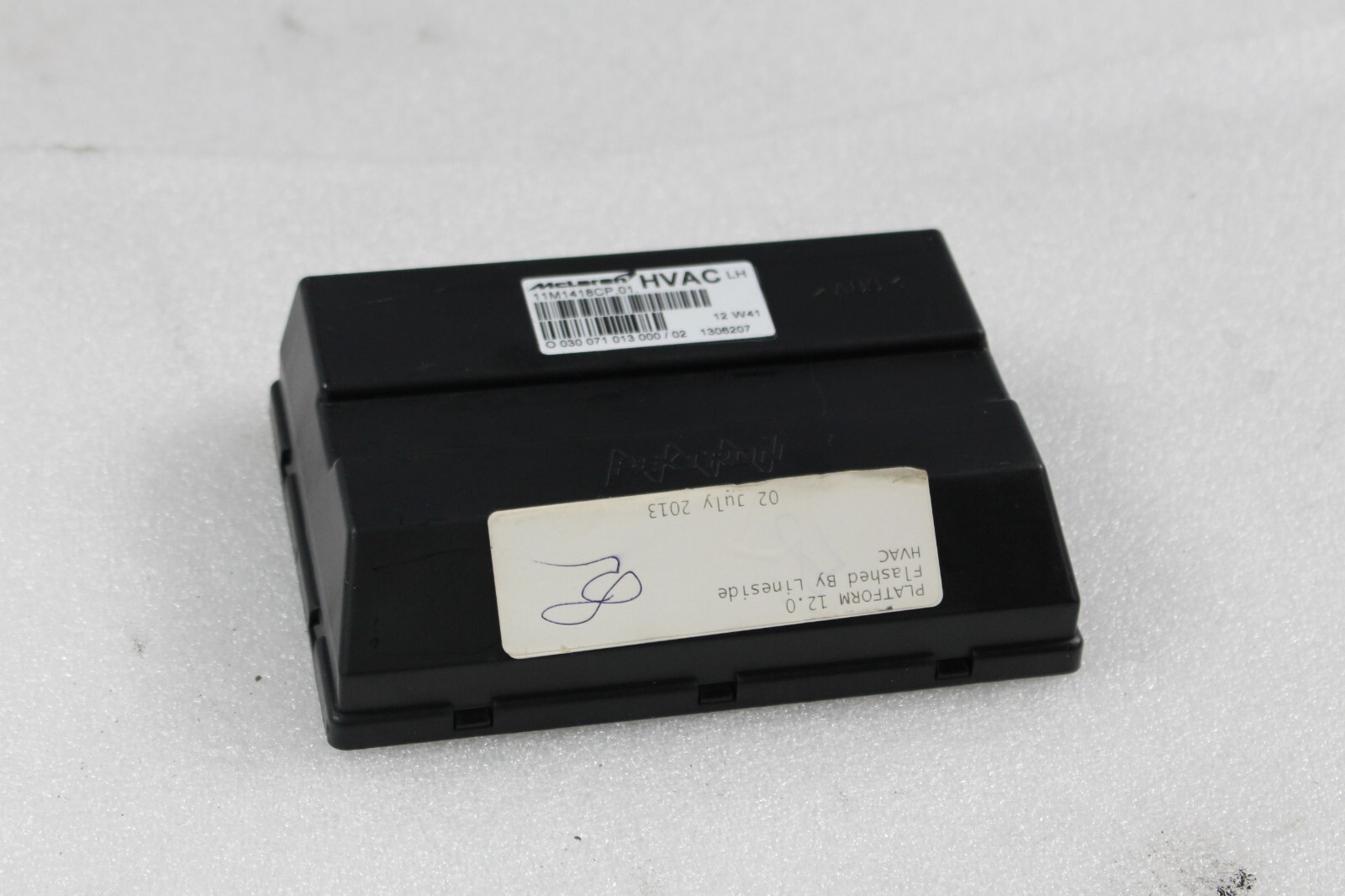 McLaren MP4-12C Spider, HVAC Control Module, Used, P/N 11m1418cp