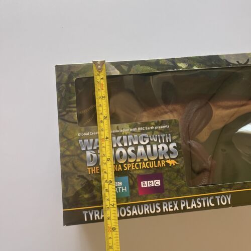 BBC Walking With Dinosaurs Tyrannosaurs Rex Plastic Toy 13" Long 2012 BBC Earth - Picture 3 of 11